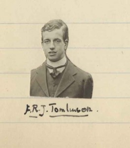 Photograph of Tomlinson