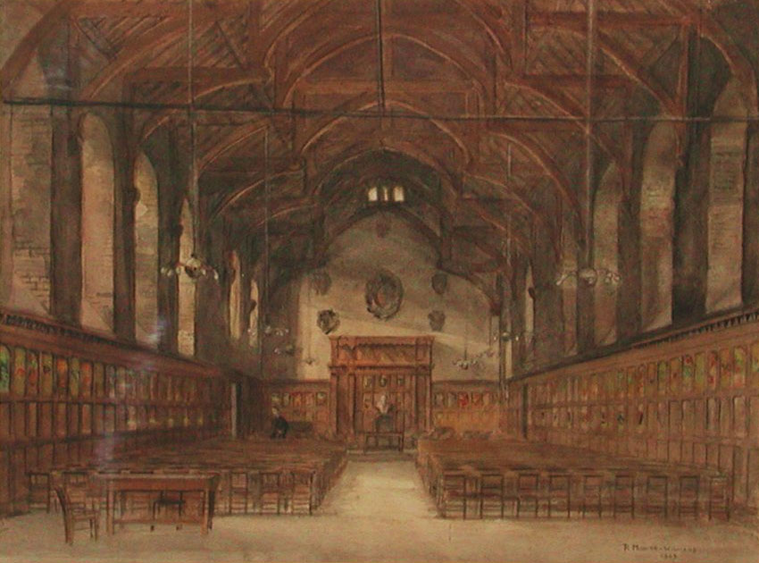 Painting of School as it was in 1907